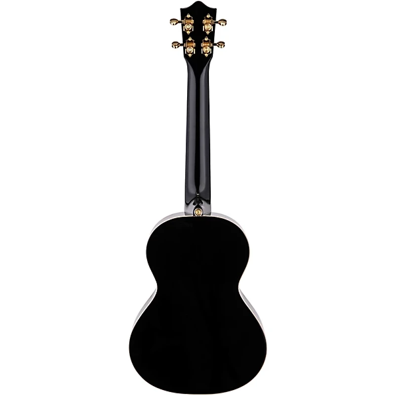 Lanikai Spalted Maple Tenor Ukulele Black Burst