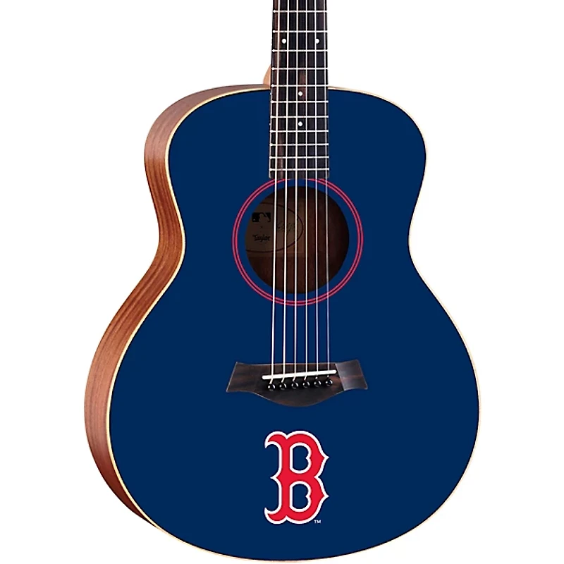 Taylor x MLB GS Mini Acoustic Guitar Boston Red Sox Graphic