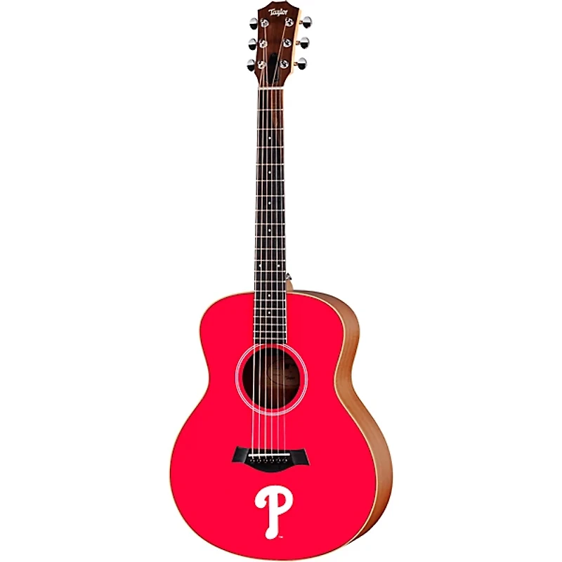 Taylor x MLB GS Mini Acoustic Guitar Philadelphia Phillies Graphic
