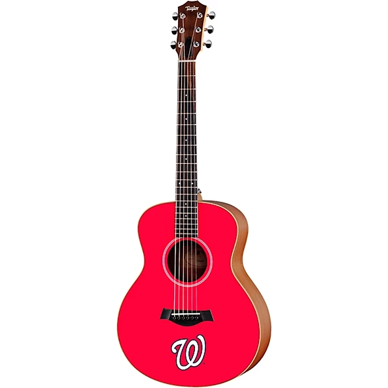Taylor x MLB GS Mini Acoustic Guitar Washington Nationals Graphic