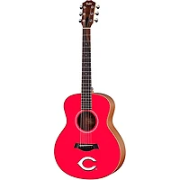 Taylor x MLB GS Mini Acoustic Guitar Cincinnati Reds Graphic