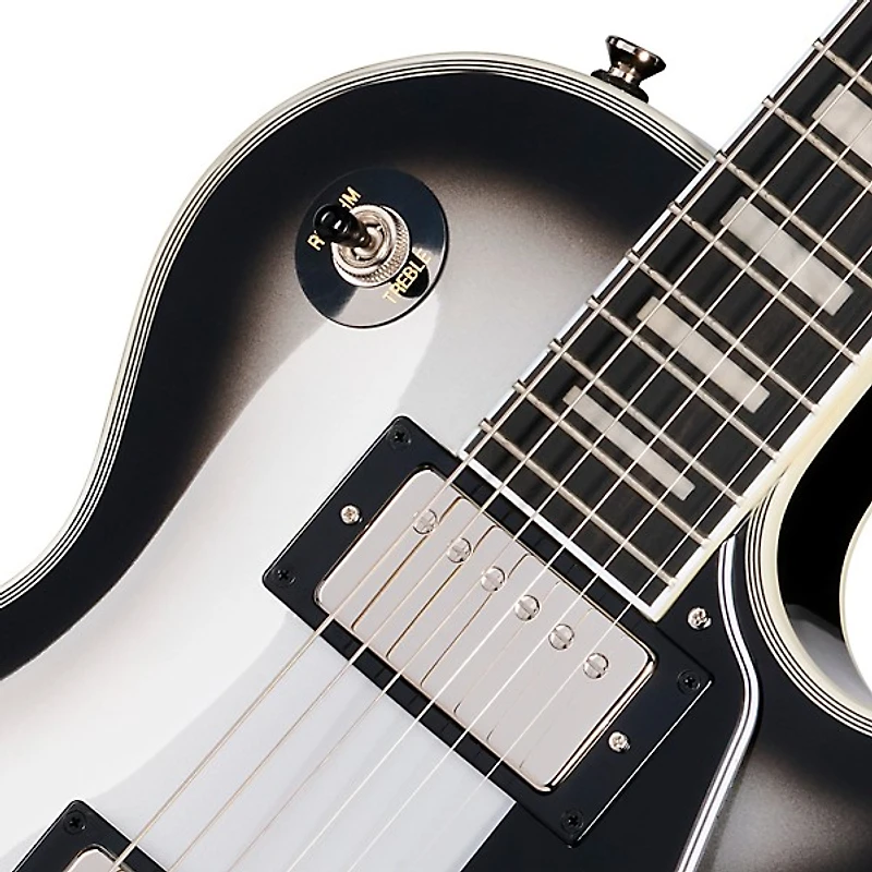 Epiphone Les Paul Custom Guitar Center-Exclusive Electric Guitar Silver Burst