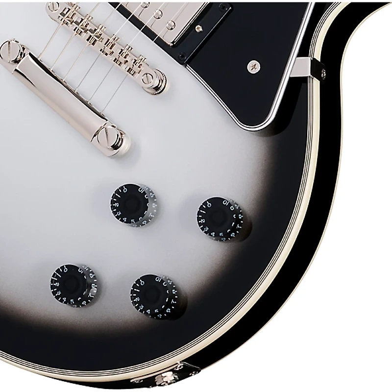 Epiphone Les Paul Custom Guitar Center-Exclusive Electric Guitar Silver Burst
