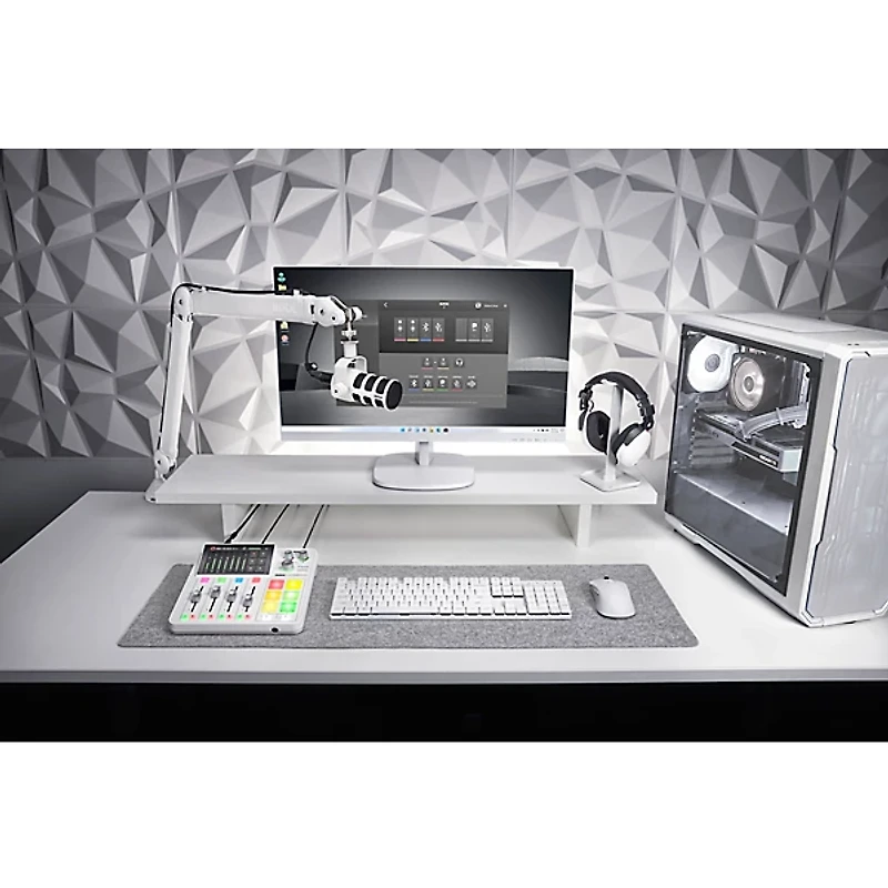 RODE RodeCaster Duo Streaming Mixer - White
