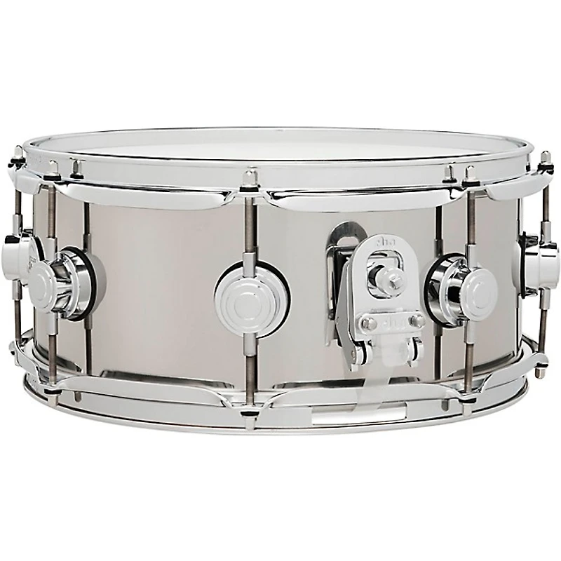 DW Collector's Series Stainless Steel Snare Drum