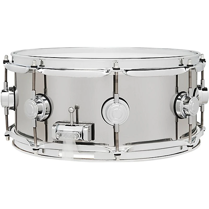 DW Collector's Series Stainless Steel Snare Drum