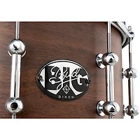 Dixon Artisan Gregg Bissonette Signature Big Bud Snare Drum 14 x 8 in. Natural Walnut Satin