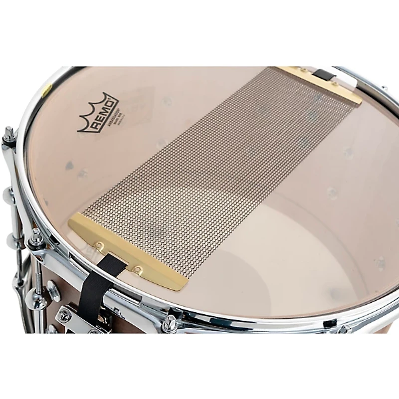 Dixon Artisan Gregg Bissonette Signature Big Bud Snare Drum 14 x 8 in. Natural Walnut Satin