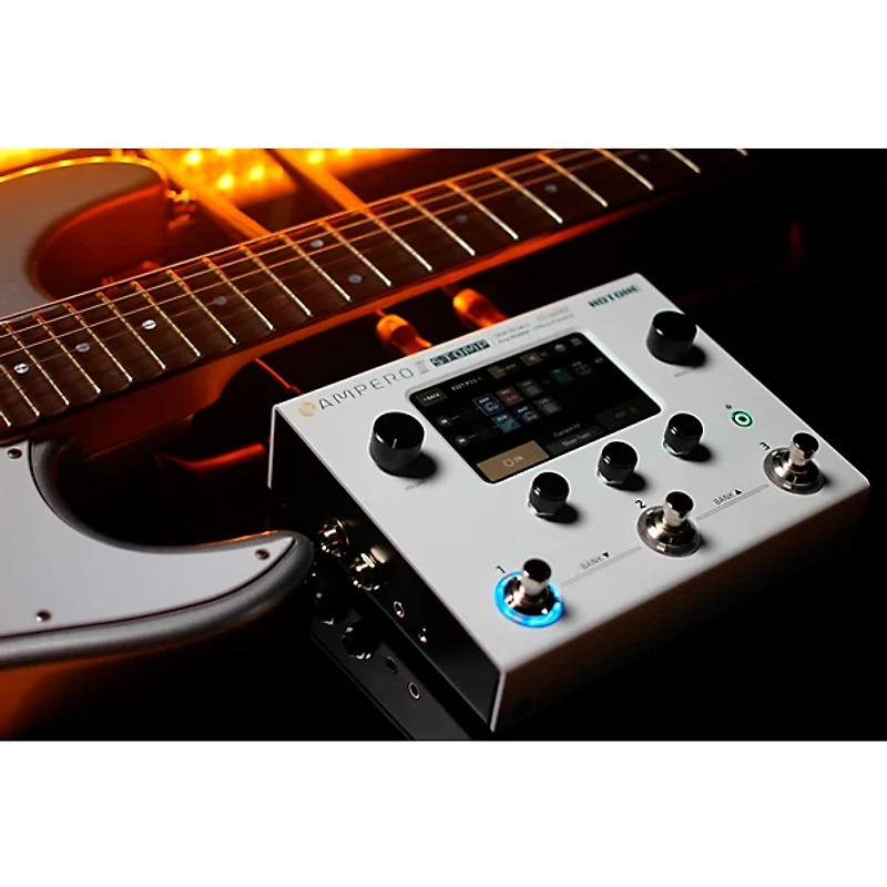 Hotone Audio Ampero II Stomp Amp Modeler & Effects Processor - White