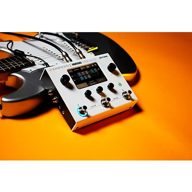 Hotone Audio Ampero II Stomp Amp Modeler & Effects Processor - White