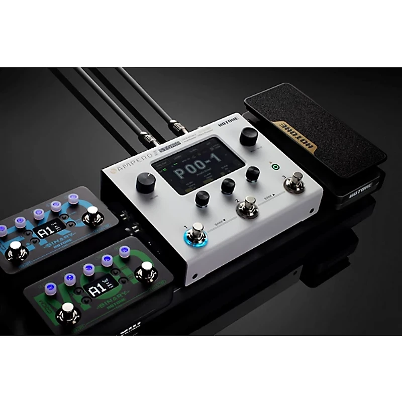 Hotone Audio Ampero II Stomp Amp Modeler & Effects Processor - White