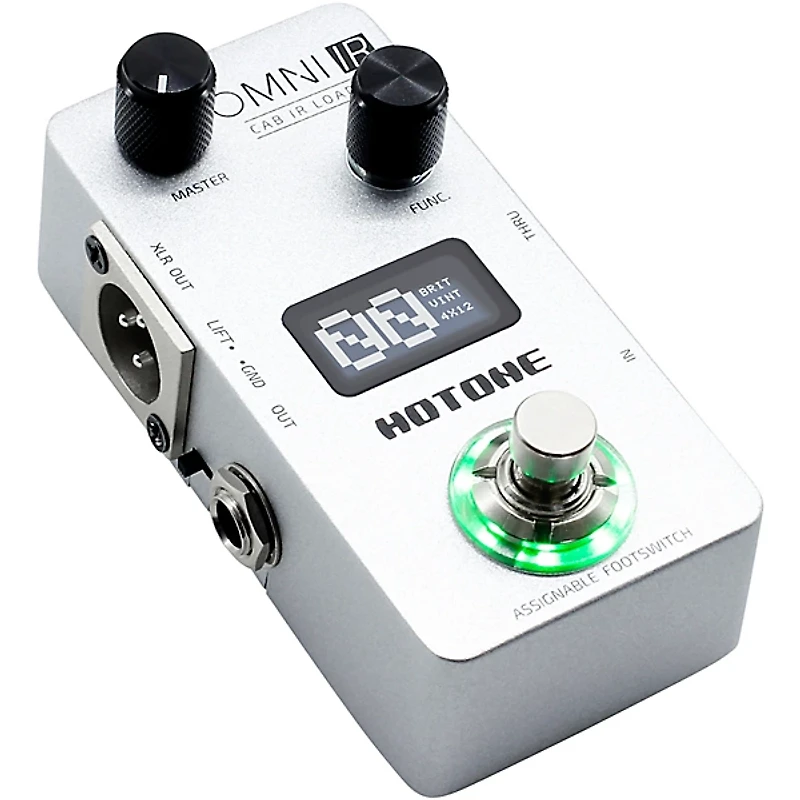Hotone Effects Omni IR Cabinet Simulator Pedal - White