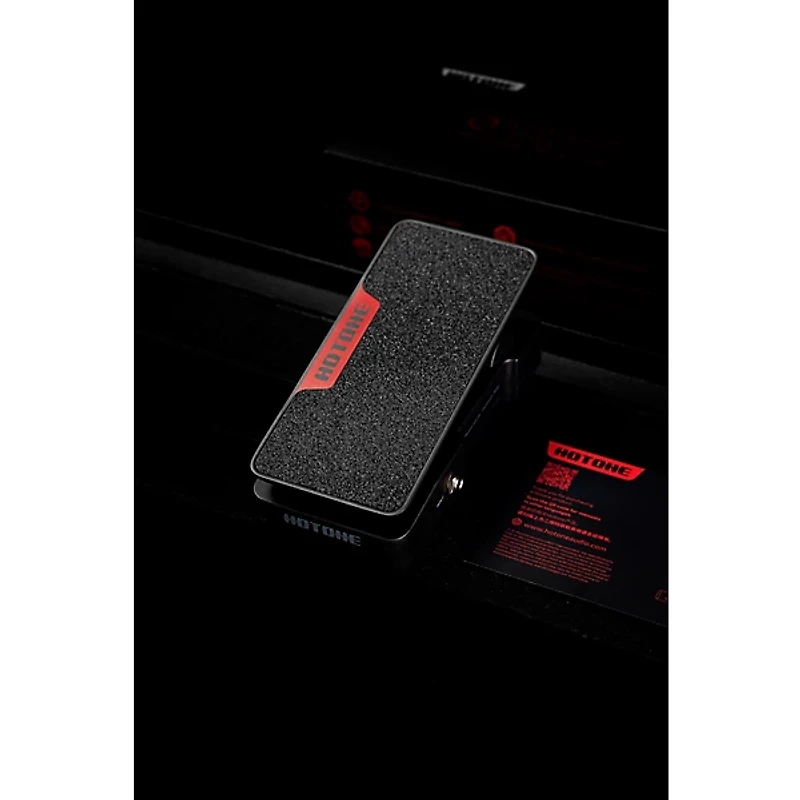 Hotone Effects Ampero Press Passive Volume/Expression Pedal - 25 kohm Edition, Black