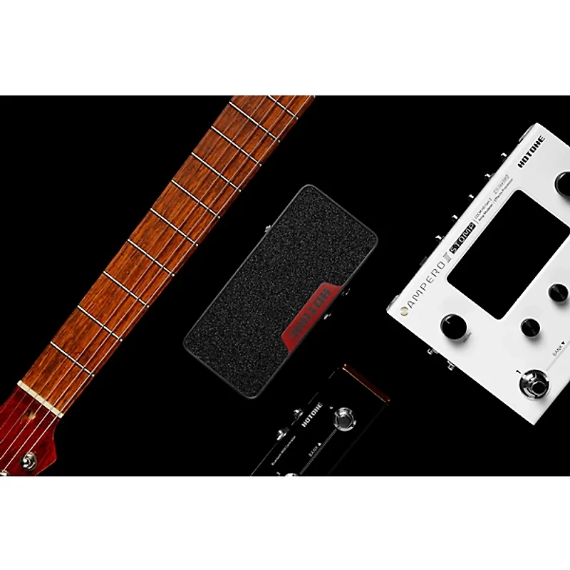 Hotone Effects Ampero Press Passive Volume/Expression Pedal - 25 kohm Edition, Black