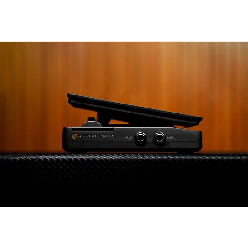 Hotone Effects Ampero Press Passive Volume/Expression Pedal - 25 kohm Edition, Black