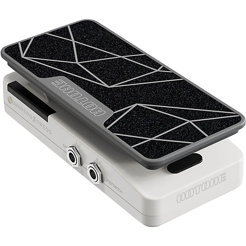 Hotone Effects Ampero II Press Passive Switching/Expression Pedal - White & Black