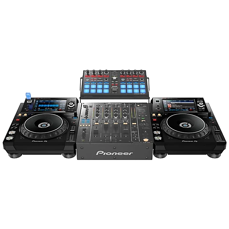 Pioneer DJ XDJ-1000MK2 Digital Performance Multi Player with Decksaver Cover