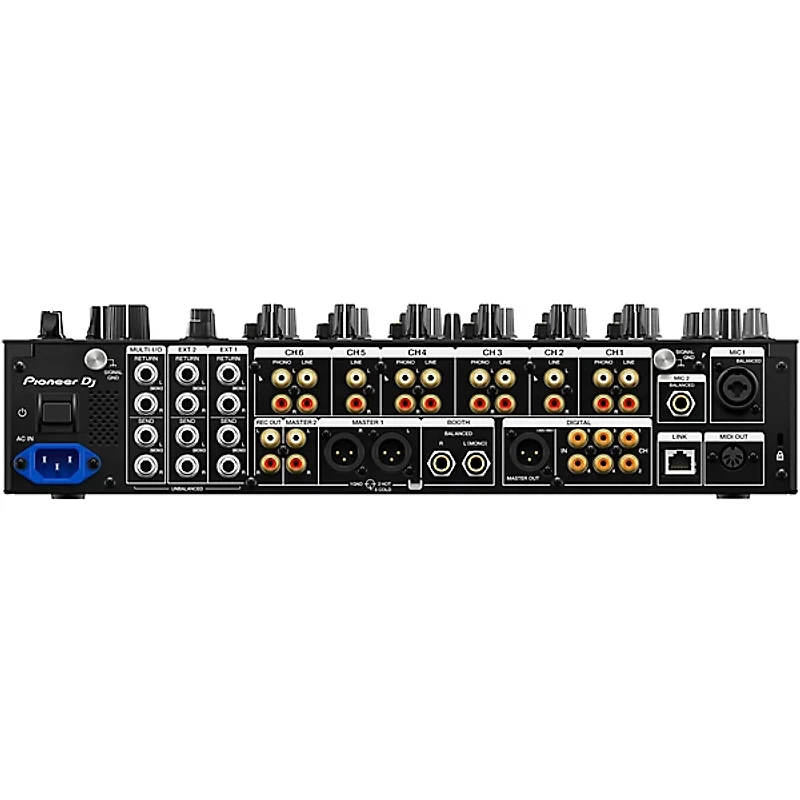 Pioneer DJ DJM-V10 Mixer with Decksaver Cover
