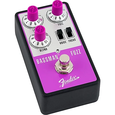Fender Bassman Fuzz Effects Pedal Aluminum Purple