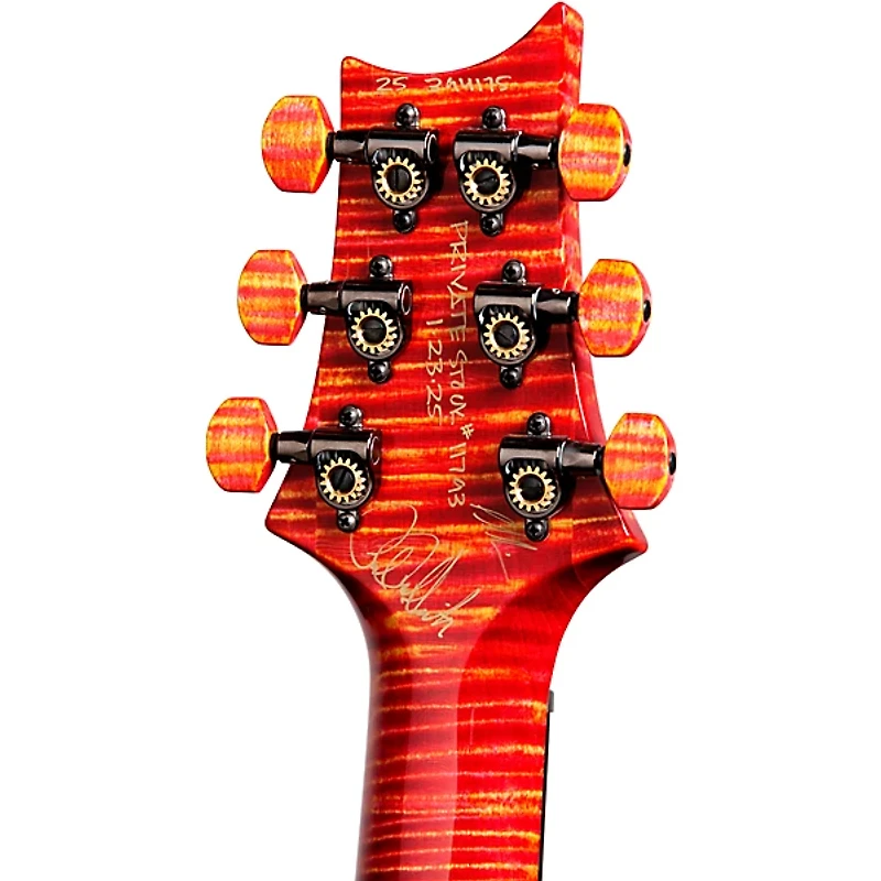 PRS Private Stock Special Semi-Hollow Electric Guitar Raspberry Lemon Stripe