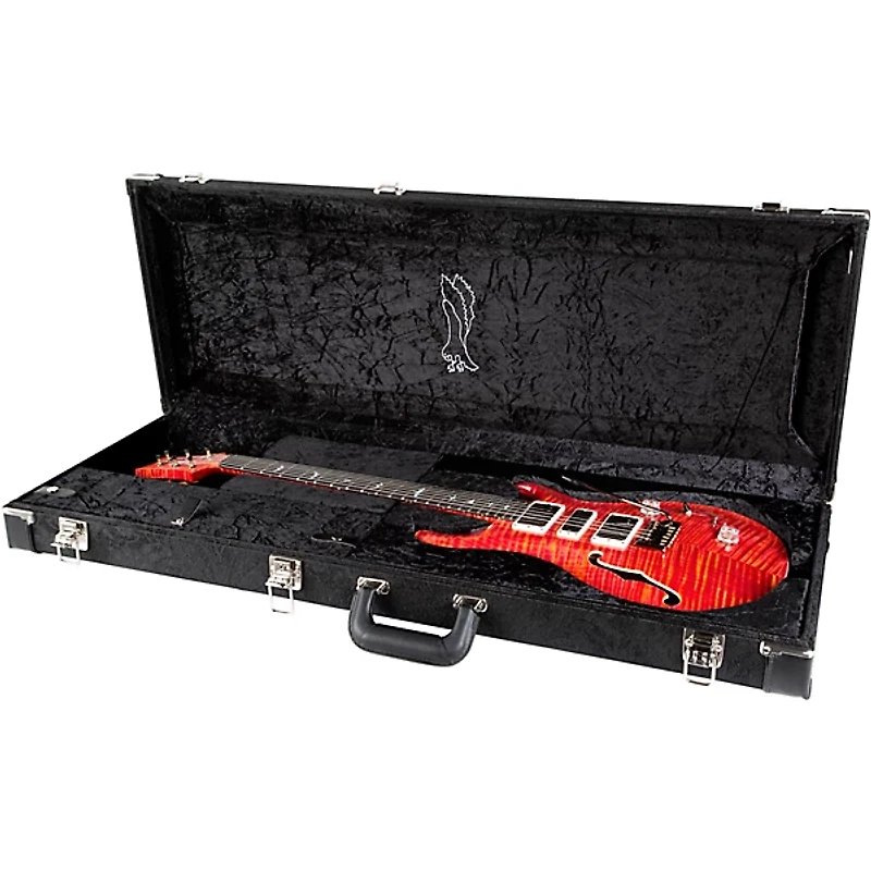 PRS Private Stock Special Semi-Hollow Electric Guitar Raspberry Lemon Stripe