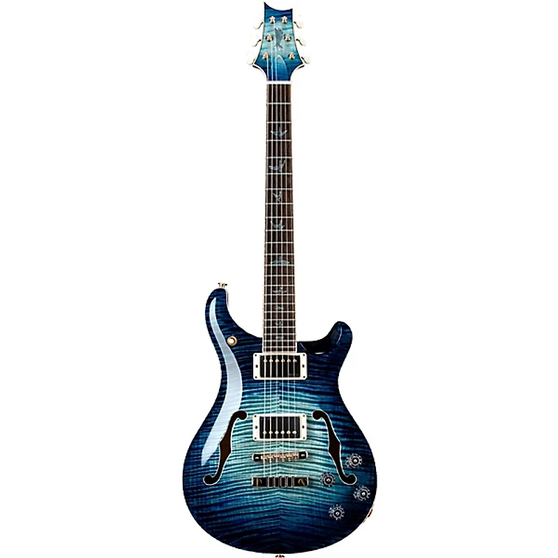 PRS Private Stock McCarty 594 Hollowbody II Electric Guitar Whale Blue Glow