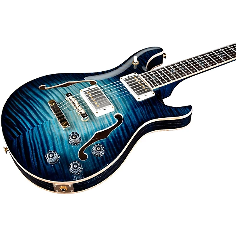 PRS Private Stock McCarty 594 Hollowbody II Electric Guitar Whale Blue Glow