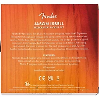 Fender Jason Isbell Telecaster Pickup Set Black/Chrome