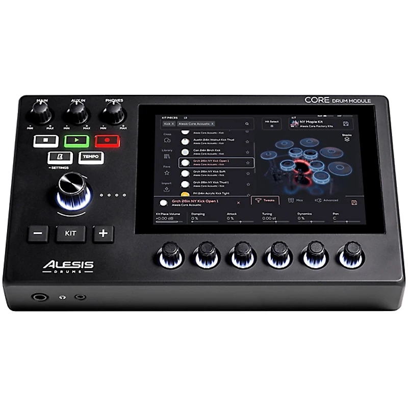 Alesis Strata Core 9-Piece Electronic Drum Kit With 7" Touchscreen & Bluetooth