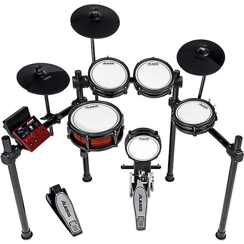 Alesis Nitro Pro 8-Piece Electronic Drum Kit With Mesh Heads & Bluetooth