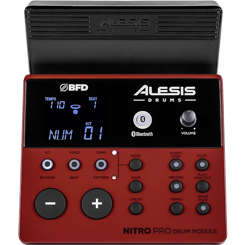 Alesis Nitro Pro 8-Piece Electronic Drum Kit With Mesh Heads & Bluetooth