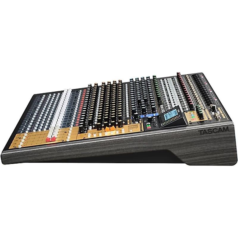 TASCAM Model 2400 24-Channel Multitrack Recorder and Mixer With TH-300X Headphones and Dust Cover