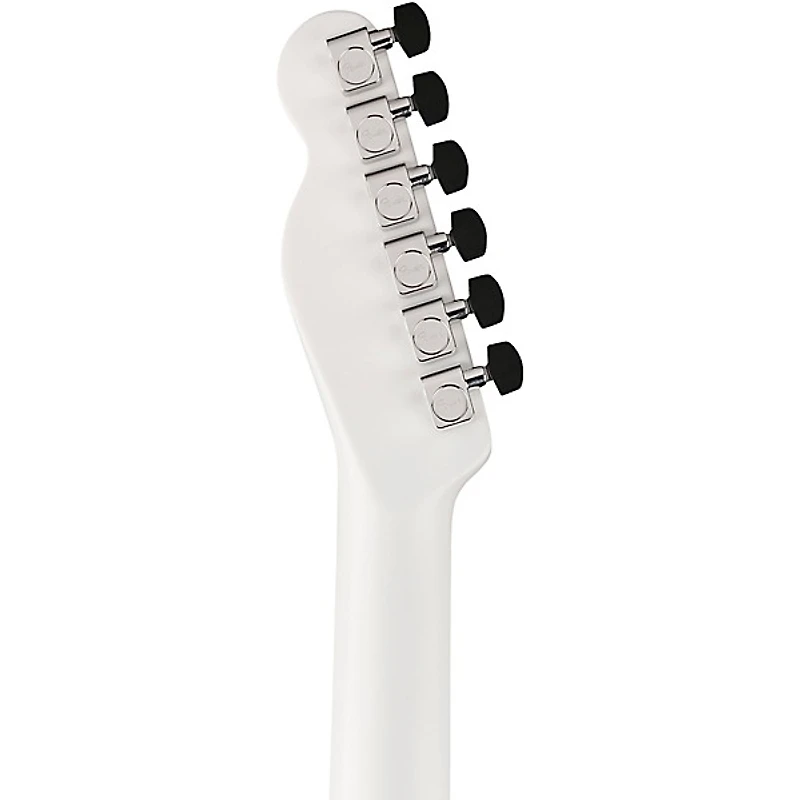 Fender FINNEAS Signature USA Limited-Edition Acoustasonic Telecaster Acoustic-Electric Guitar Arctic White