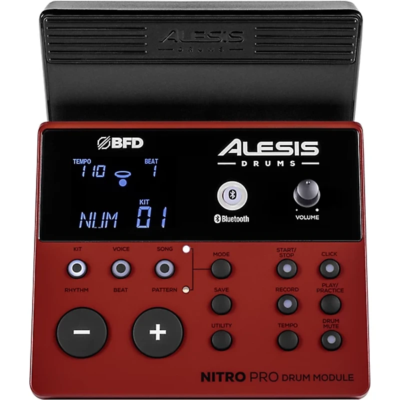 Alesis Nitro Pro XL 10-Piece Electronic Drum Kit With Mesh Heads & Bluetooth