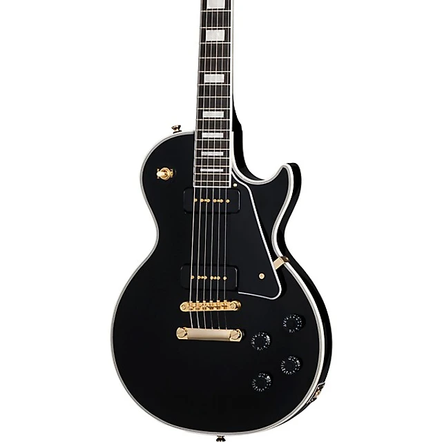 Epiphone Les Paul Custom P-90 Electric Guitar - Ebony