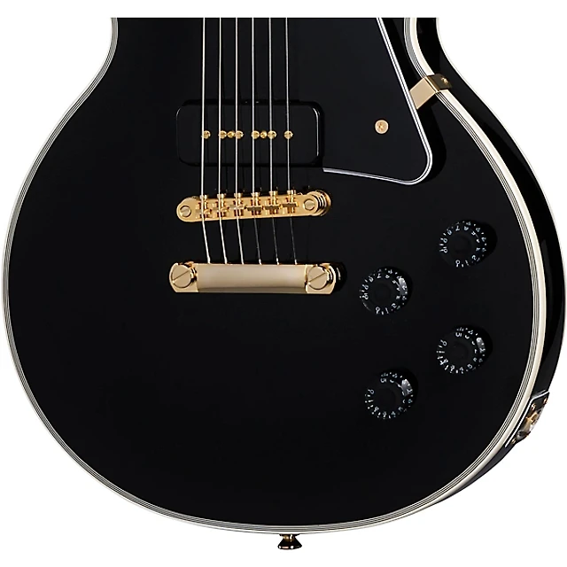 Epiphone Les Paul Custom P-90 Electric Guitar - Ebony