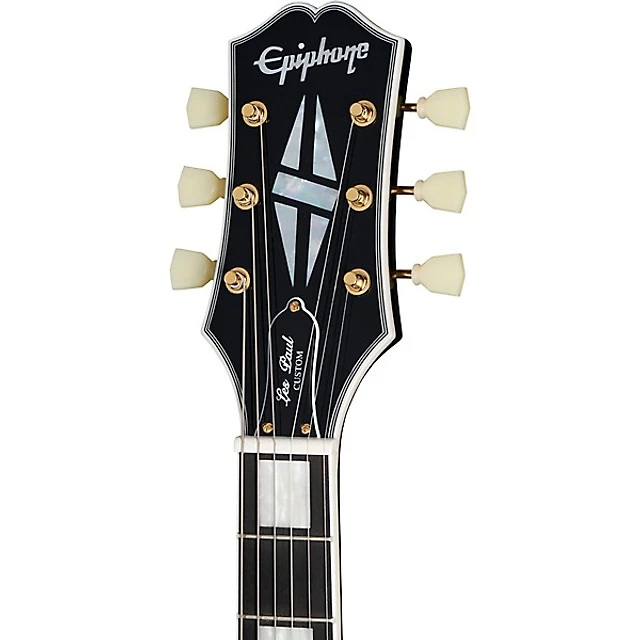 Epiphone Les Paul Custom P-90 Electric Guitar - Ebony