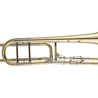 Bach 50BO Stradivarius Series Professional Open Wrap Single Rotor Bass Trombone Lacquer Yellow Brass Bell