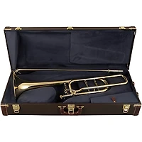 Bach 50BO Stradivarius Series Professional Open Wrap Single Rotor Bass Trombone Lacquer Yellow Brass Bell