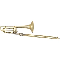 Bach 50B3O Stradivarius Series Professional Open Wrap Double Rotor Bass Trombone Lacquer Yellow Brass Bell