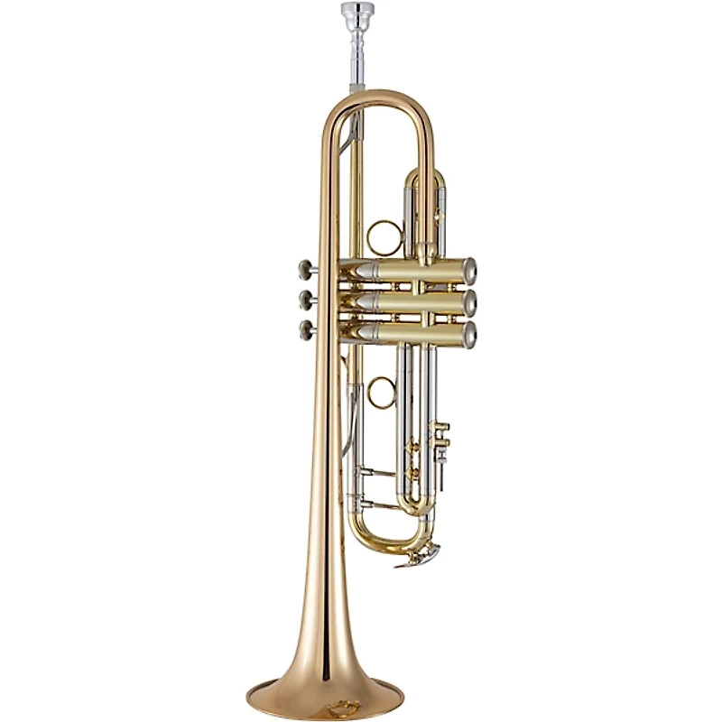 Bach 190 Stradivarius 65 Bell Dual Bore Series Unlacquered Professional Bb Trumpet Unlacquered