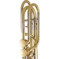 Bach 50A3 Stradivarius Series Professional Open Wrap Bass Trombone with Double Hagmann Valves Lacquer Yellow Brass Bell