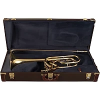 Bach 50A3 Stradivarius Series Professional Open Wrap Bass Trombone with Double Hagmann Valves Lacquer Yellow Brass Bell