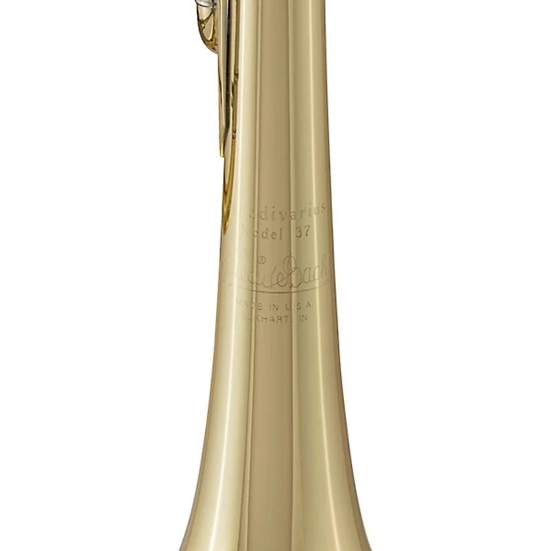 Bach 180 Stradivarius 37 Bell Series Professional Bb Trumpet Lacquer