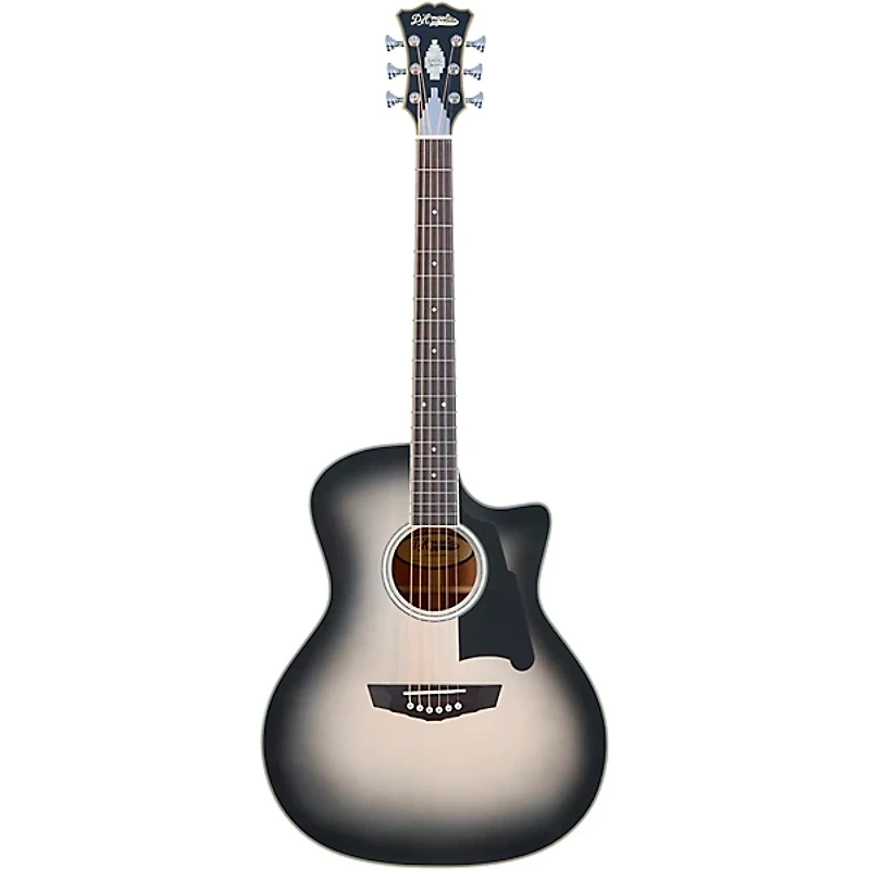D'Angelico Excel Gramercy Acoustic-Electric Guitar Silver Burst