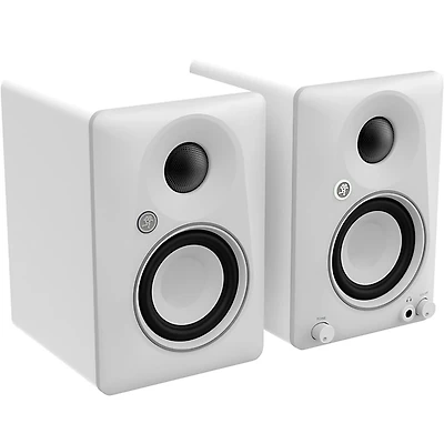 Mackie CR3.5BT-LTD-WHT 3.5" Limited-Edition White Powered Studio Monitors With Tone Control and Bluetooth (Pair)