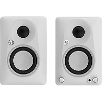 Mackie CR3.5BT-LTD-WHT 3.5" Limited-Edition White Powered Studio Monitors With Tone Control and Bluetooth (Pair)
