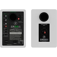 Mackie CR3.5BT-LTD-WHT 3.5" Limited-Edition White Powered Studio Monitors With Tone Control and Bluetooth (Pair)