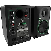 Mackie CR3.5 3.5" Powered Studio Monitors With Tone Control (Pair)