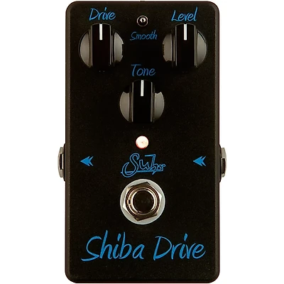 Suhr Shiba Drive Black Edition Overdrive Effects Pedal